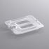 1/6 Size Clear Food Pan Lid with