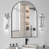 30"x40" Arched Wall Mounted Mirror