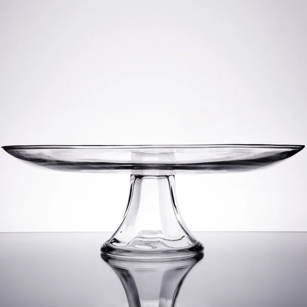 Presence 13" Tiered Glass Platter