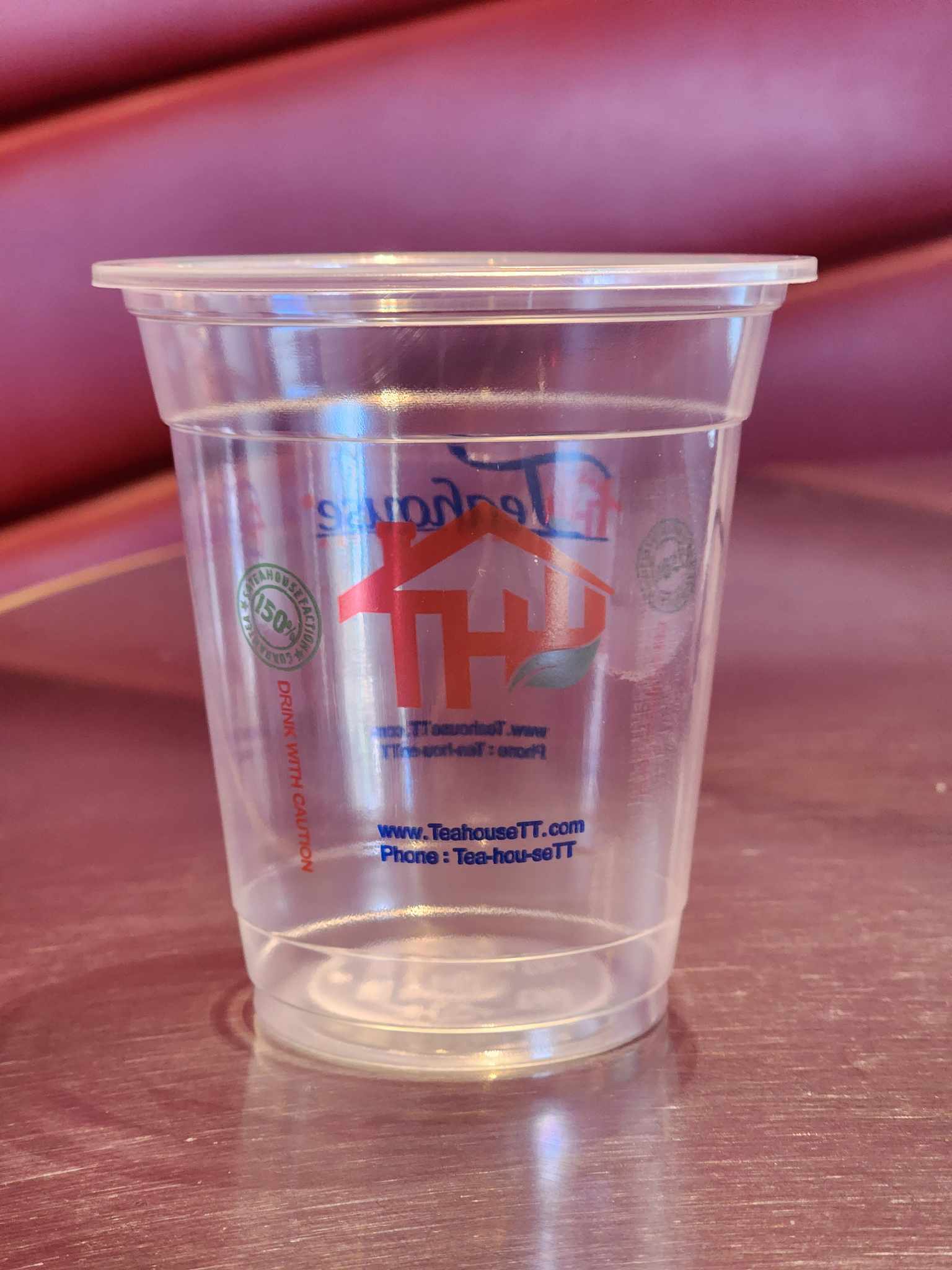 The Teahouse Plastic Cups